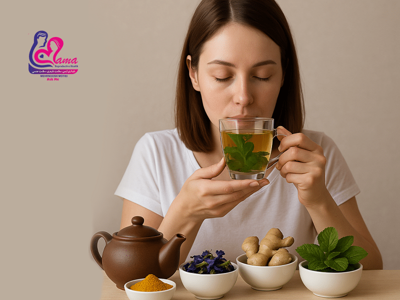 بهترین دمنوش برای کیست تخمدان